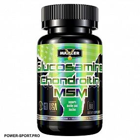 фото MAXLER Glucosamine-Chondroitin-MSM 90 таб.
