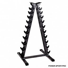 PROFI-FIT TANGEN A2067 Стойка для хранения гантельного ряда на 10 пар фитнес PROFI-FIT TANGEN A2067 Стойка для хранения гантельного ряда на 10 пар фитнес