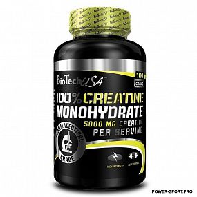 фото BIO TECH 100% Creatine Monohydrate 100 г