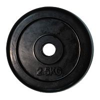 ZCO CLASSIC Диск Ф26 обрезиненный черный  2,5 кг