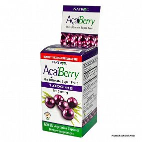 фото NATROL AcaiBerry 1000 mg 75 капс