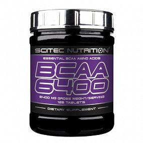 фото SCITEC NUTRITION BCAA 6400 125 таб