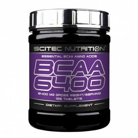 фото SCITEC NUTRITION BCAA 6400 125 таб