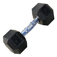 PROFI-FIT Гантель гексагональная обрезиненная  9 кг