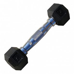 PROFI-FIT Гантель гексагональная обрезиненная 1 кг PROFI-FIT Гантель гексагональная обрезиненная 1 кг