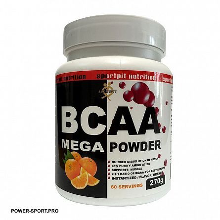 фото SPORTPIT BCAA Powder 270 г