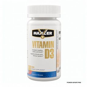 фото MAXLER Vitamin D3 1200 IU 360 таб.