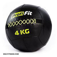 PROFI-FIT Медицинбол набивной (Wallball) 4 кг