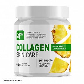 фото 4ME NUTRITION Collagen Skin Care + vitamin C + Hyaluronc Acid 200 г.