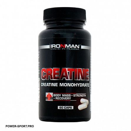 фото IRONMAN Creatine Monohydrate 60 капс