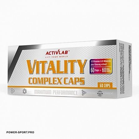 фото ACTIVLAB Vitality Complex 60 капс