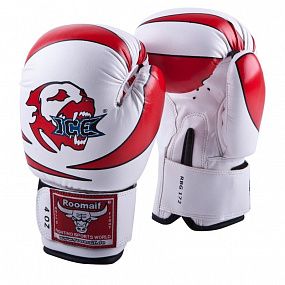 ROOMAIF RBG-172 PU 3G Red Перчатки боксерские детские ROOMAIF RBG-172 PU 3G Red Перчатки боксерские детские