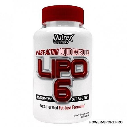 фото NUTREX Lipo 6 120 капс