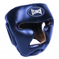 CLINCH C197-BE Шлем боксерский тренировочный, кожа