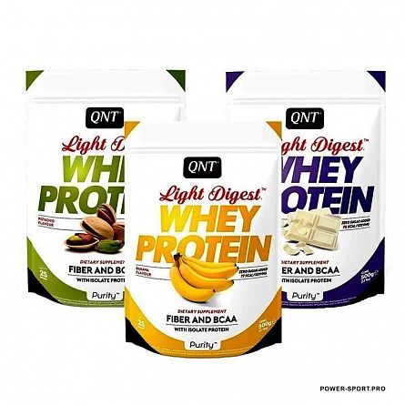 фото QNT Whey Protein Light Digest 500 г