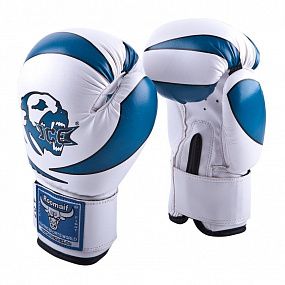 ROOMAIF RBG-172 PU 3G Blue Перчатки боксерские детские ROOMAIF RBG-172 PU 3G Blue Перчатки боксерские детские