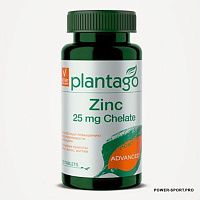 фото PLANTAGO Zinc 25 mg Chelate № 100 капс