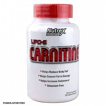 фото NUTREX Lipo 6 Carnitine 120 капс