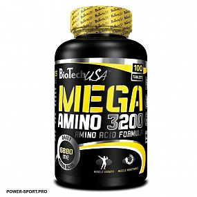 фото BIO TECH Mega Amino 3200 100 таб