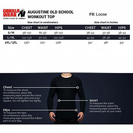 GORILLA GW 90541-800 Топ "Augustine Old School"