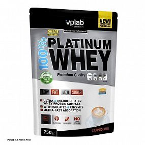 фото VP LABORATORY 100% Platinum Whey 750 г фото VP LABORATORY 100% Platinum Whey 750 г