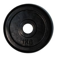 PROFI-FIT Диск Ф26 обрезиненный черный CLASSIC  1 кг