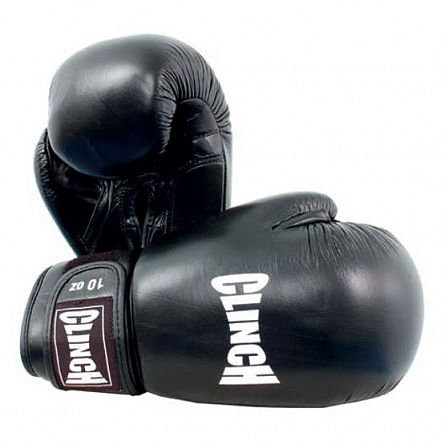 CLINCH C227-BK Перчатки боксерские, кожа