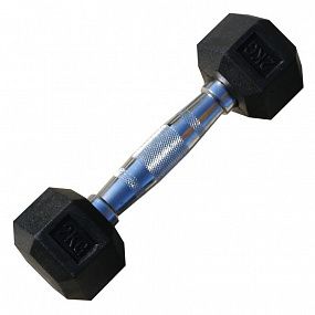 PROFI-FIT Гантель гексагональная обрезиненная 2 кг PROFI-FIT Гантель гексагональная обрезиненная 2 кг