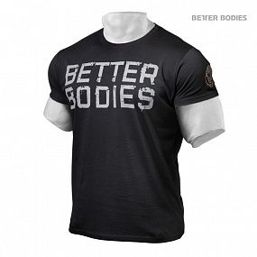 BETTER BODIES 120774-999 Футболка Basic Logo Tee 