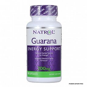 фото NATROL Guarana 200 мг 90 капс