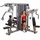 BODY SOLID DGYM Четырехстековая мультистанция - базовая рама