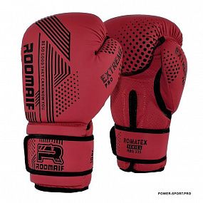 ROOMAIF RBG-335 Dx Red Перчатки боксерские ROOMAIF RBG-335 Dx Red Перчатки боксерские