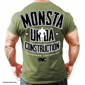 MONSTA M-TEE-018-MG Футболка "CONSTRUCTION GREEN"