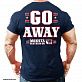 MONSTA M-TEE-335-NY Футболка "GO AWAY NAVY" MONSTA M-TEE-335-NY Футболка "GO AWAY NAVY"