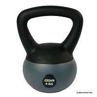 PROFI-FIT Гиря PVC с жесткой ручкой  4 кг.