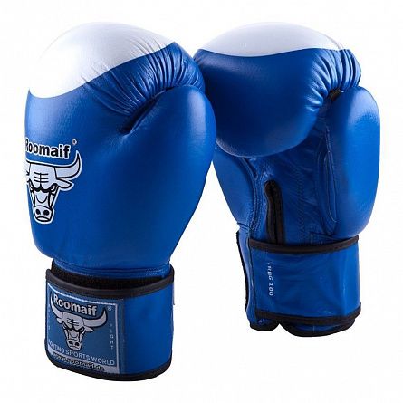 ROOMAIF RBG-100 Blue Перчатки боксерские, кожа