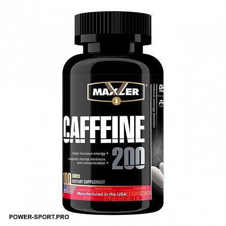 фото MAXLER Caffeine 200 mg 100 т