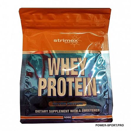 фото STRIMEX Whey Protein Silver Edition 500 г пакет