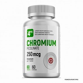 фото 4ME NUTRITION Chromium Picolinate 250 мкг 60 таб