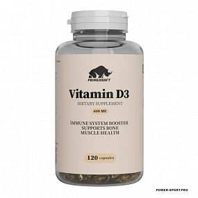 фото PRIME KRAFT Vitamin D3 600 ME 120 капс