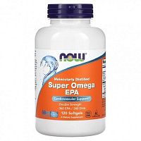 фото NOW Super Omega EPA 1200мг, 120 капсул