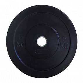 PROFI-FIT Диск Ф50 каучуковый черный  5 кг 