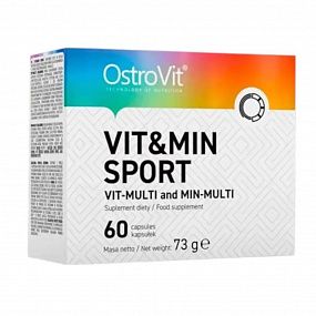 фото OSTROVIT VITA&MINERALS Sport 60 капсул