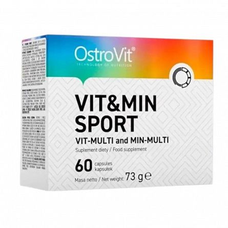 фото OSTROVIT VITA&MINERALS Sport 60 капсул